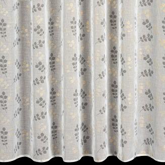 Zasłona gotowa na taśmie MIRIAM 140x270 Eurofirany biały