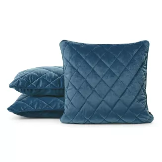 Poszewka dekoracyjna VELVET 45x45 Eurofirany granatowy