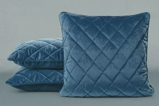 Poszewka dekoracyjna VELVET 45x45 Eurofirany granatowy