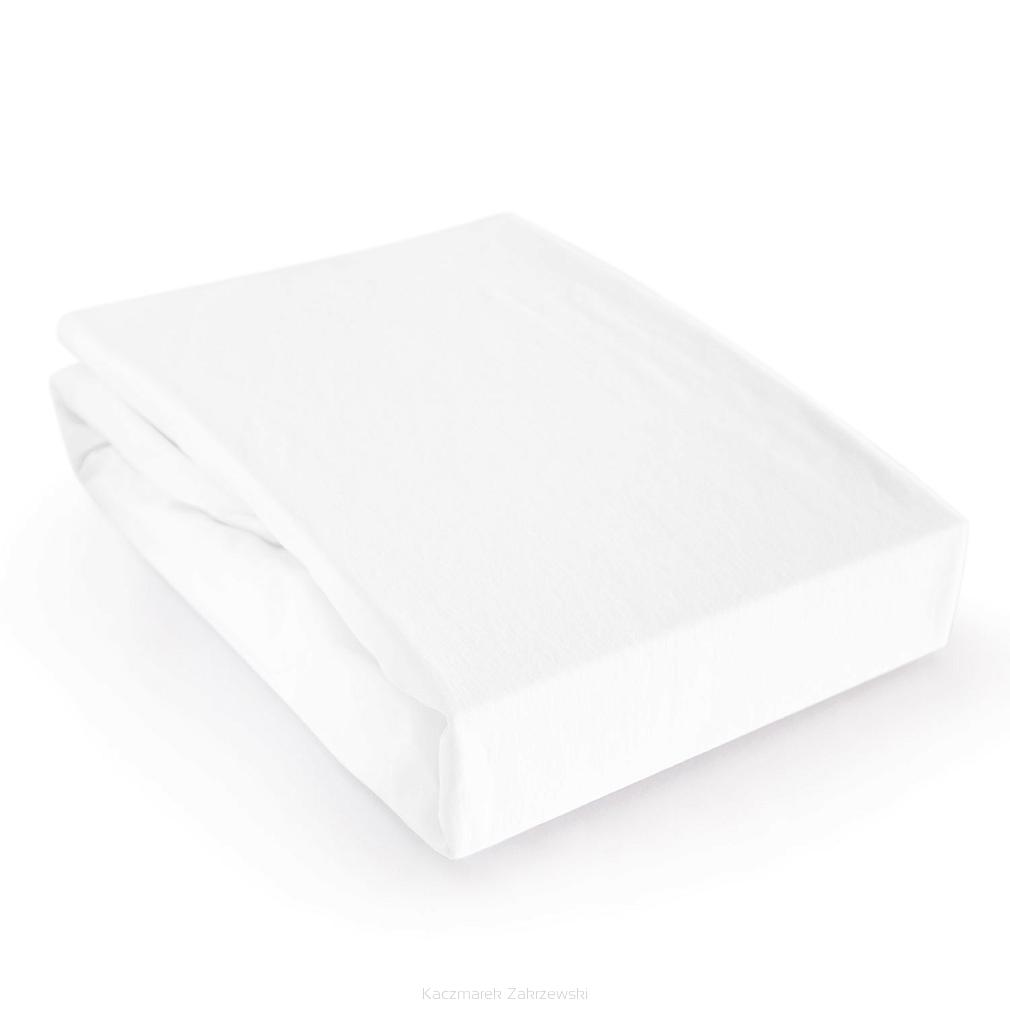 Prześcieradło ochronne z gumką jersey 200x220 Darymex białe