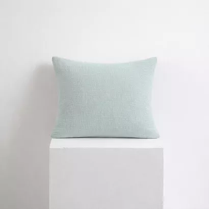Poszewka bawełniana muślinowa 50x60 szałwiowa