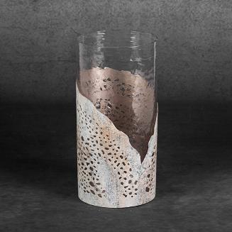 Świecznik dekoracyjny DIMON Eurofirany beżowy