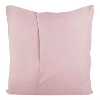 Poszewka dekoracyjna VIKI 40x40 Design91 stalowy/różowy