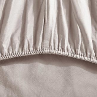 Prześcieradło satyna bawełniana z gumką 140x200 SIN kaszmirowe