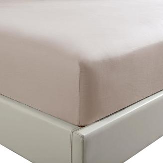 Prześcieradło satyna bawełniana z gumką 140x200 SIN kaszmirowe