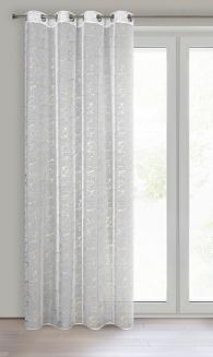 Firana gotowa na przelotkach REVA 140x250 Eurofirany szampański