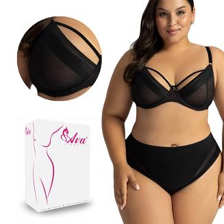 Biustonosz Soft AV 1824/4 miękki czarny