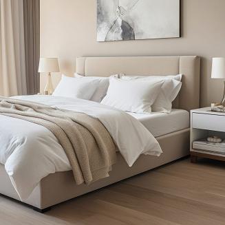 Prześcieradło jersey elastan z gumką 180x200 Darymex białe