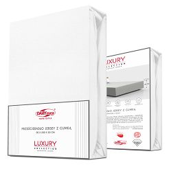 Prześcieradło jersey elastan z gumką 180x200 Darymex białe