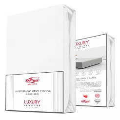 Prześcieradło jersey elastan z gumką 180x200 Darymex białe