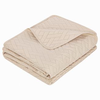 Narzuta dekoracyjna DASH 220x240 pikowana beżowa