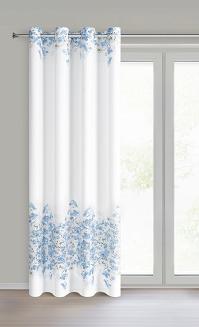 Zasłona gotowa na przelotkach NOA 140x250 Eurofirany biały