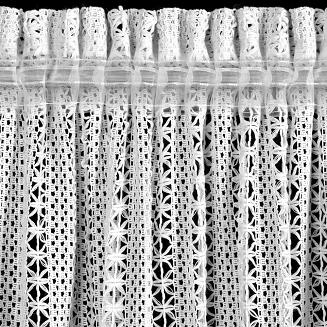 Zasłona gotowa na taśmie BONITA 140x250 Eurofirany biały