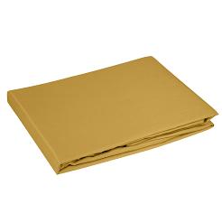 Prześcieradło satynowe z gumką NOVA3 140x200 Eurofirany musztardowy