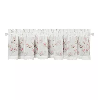 Firana gotowa AMELIA 30x150 Eurofirany biały/różowy