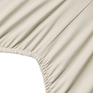 Prześcieradło SOFT 180x200x30 Design91 kremowy