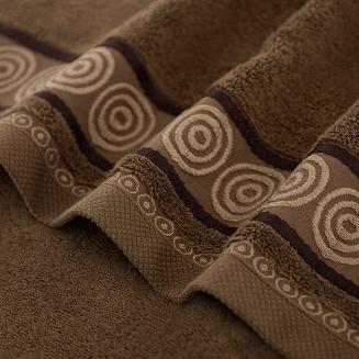 Ręcznik RONDO 2 50x90 Zwoltex brązowy