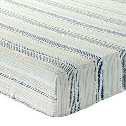 Prześcieradło satynowe z gumką PRINT 100x200 Eurofirany niebieski