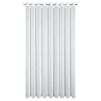 Firana gotowa na przelotkach KALIA 300x260 Eurofirany biały