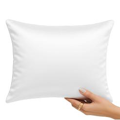 Poszewka satyna bawełniana SIN 40x60 biała