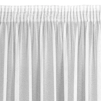 Firana gotowa na taśmie TAMINA 140x270 Eurofirany biały