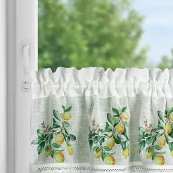 Firana gotowa na taśmie CLOE 130x50 Eurofirany biały