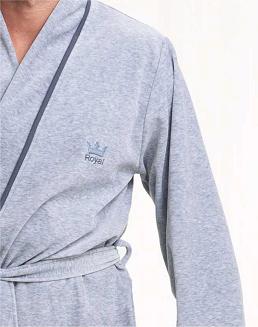 Szlafrok męski LUNA kod 852 szary