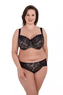 Biustonosz GAIA Soft Chantal Max 534 miękki czarny