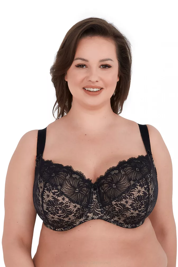 Biustonosz GAIA Soft Chantal Max 534 miękki czarny