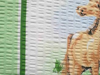 Pościel z kory 160x200 wzór konie