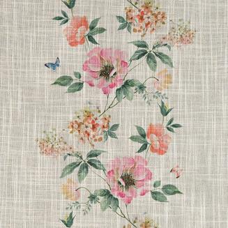 Zasłona gotowa na przelotkach VANESA 140x250 Eurofirany naturalny