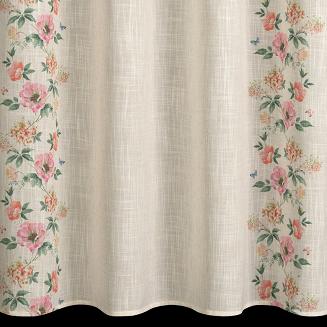 Zasłona gotowa na przelotkach VANESA 140x250 Eurofirany naturalny