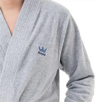 Szlafrok męski LUNA kod 850 szary