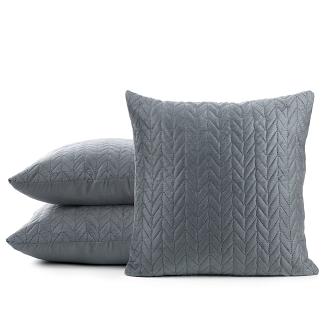 Poszewka dekoracyjna LUIZ 40x40 Eurofirany grafitowy