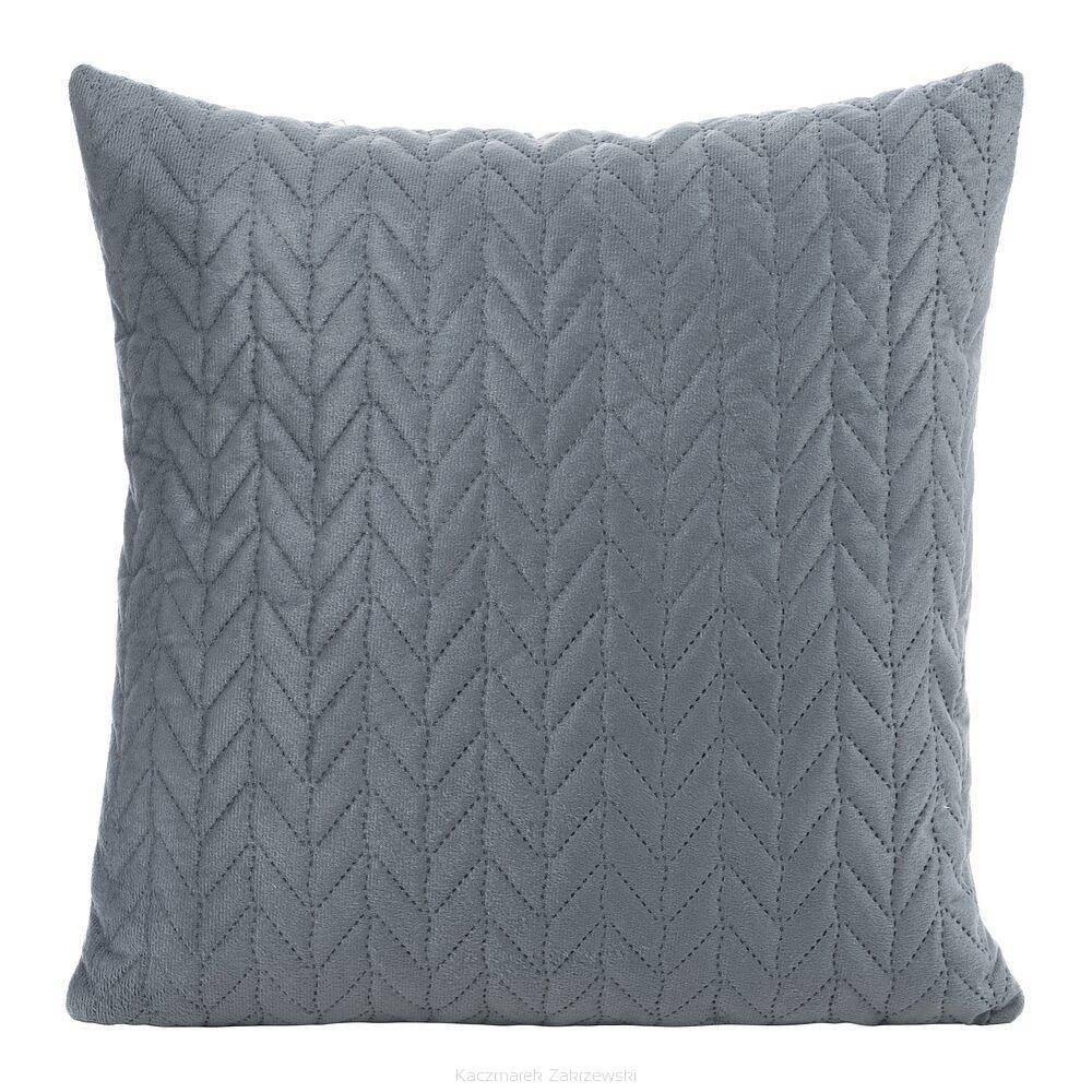 Poszewka dekoracyjna LUIZ 40x40 Eurofirany grafitowy