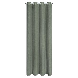 Zasłona gotowa na przelotkach ANGELICA 140x250 Eurofirany zielony