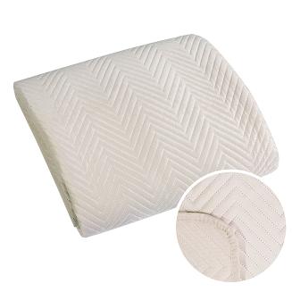 Narzuta welurowa SOFIA 200x220 Eurofirany kremowa