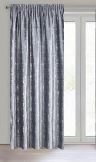 Zasłona gotowa na taśmie VILMA 140x270 Eurofirany szary