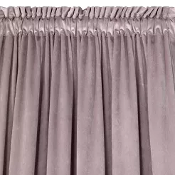 Zasłona gotowa na taśmie ROSA 140x270 Design91 pudrowy