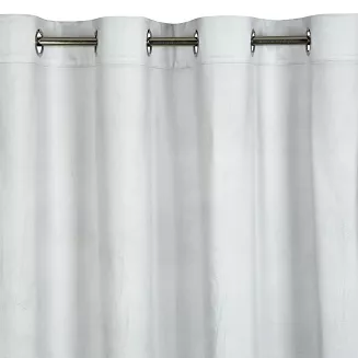 Zasłona gotowa na przelotkach GINA 140x250 Design91 srebrny
