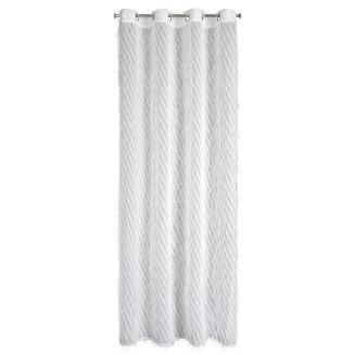 Zasłona gotowa na przelotkach LAUREL 140x250 Eurofirany biały