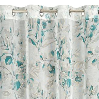 Zasłona gotowa na przelotkach AVA 140x250 Eurofirany biały