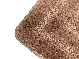 Dywanik łazienkowy ALOR 50x80 Euromat puszysty brązowy