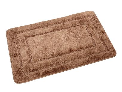 Dywanik łazienkowy ALOR 50x80 Euromat puszysty brązowy