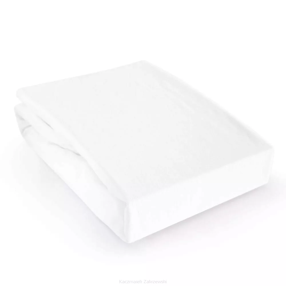 Prześcieradło ochronne z gumką jersey 60x120 Darymex białe