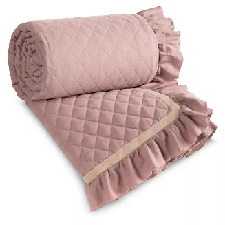Narzuta dekoracyjna ABEL 200x220 różowy