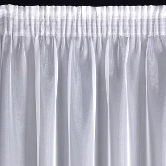 Firana gotowa na taśmie ALIA 350x270 Eurofirany biały