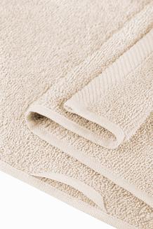 Ręcznik frotte Bari 70x140 gładki beżowy
