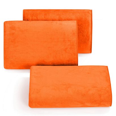 Ręcznik szybkoschnący AMY 50x90 Eurofirany jasny pomarańczowy