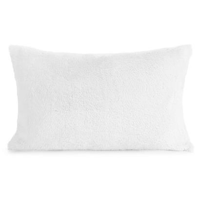 Poszewka dekoracyjna NINA 30x50 Eurofirany biała futrzana i puszysta